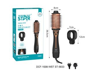 Фен-щетка Winning Star 2 в 1 ST-5833 DCF-1008