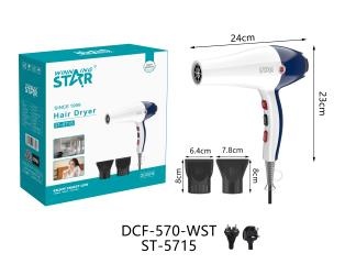 Фен для волос WINNING STAR DCF-570-WST