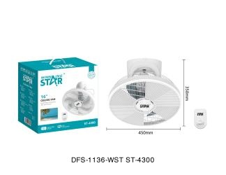 Потолочный вентилятор STAR DFS-1136-WST ST-4300