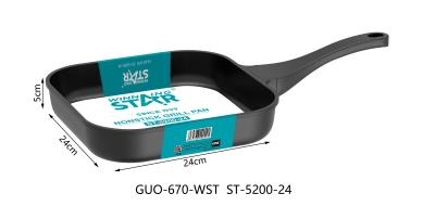 Квадратная сковорода-гриль Winning Star GUO-670-WST