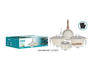 Набор кухонной посуды STAR ST-5210 GUO-680-WST-15635