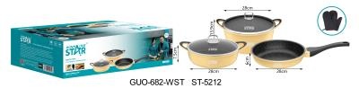 Набор посуды STAR GUO-682-WST ST-5212